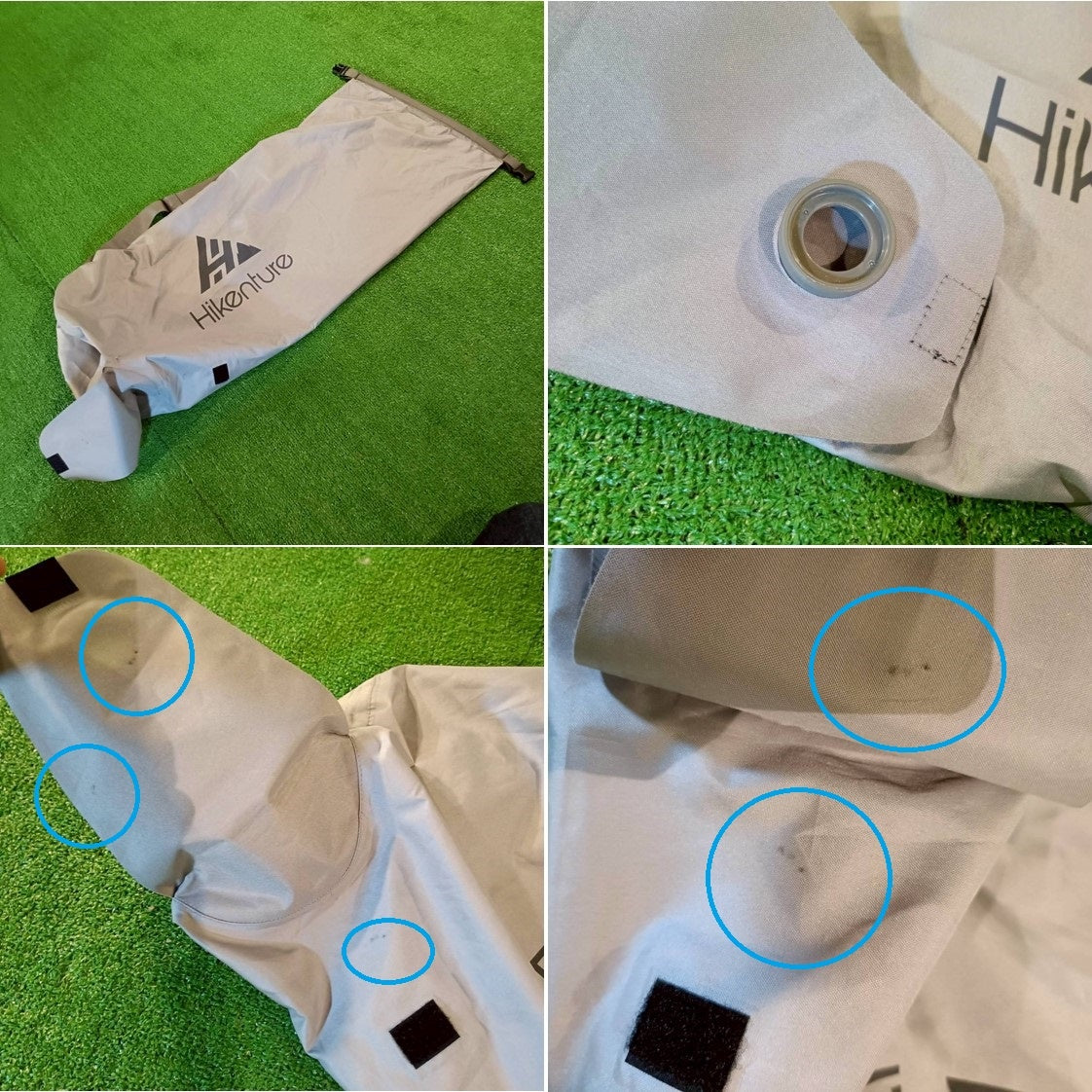 Hikenture(ハイケンチャー) インフレーターマット シングル(グレー)　約192×67×H5cm