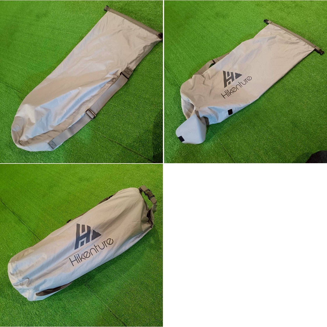 Hikenture(ハイケンチャー) インフレーターマット シングル(グレー)　約192×67×H5cm