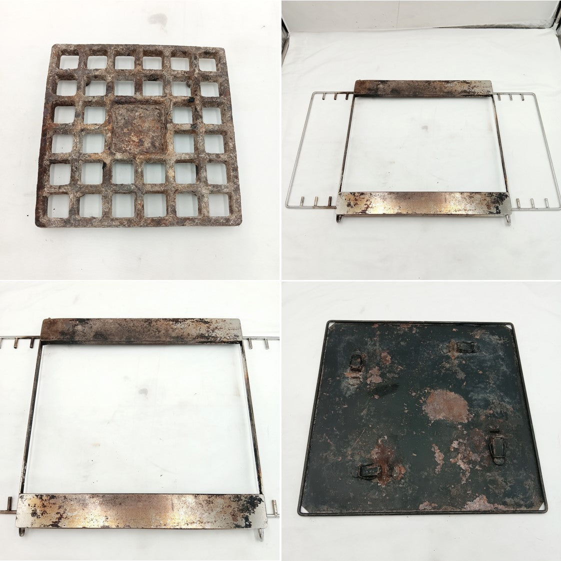 ｰｰ焚き火台Lスターターセット(43.5㎝角)