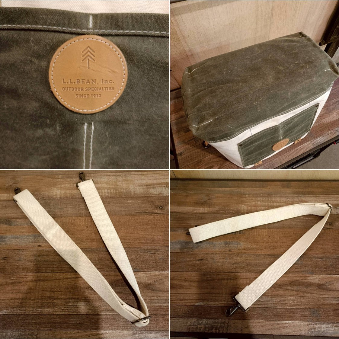 ◆L.L. Bean(エルエルビーン) Utility Waxed Boat and Tote (USA製) ※廃盤品