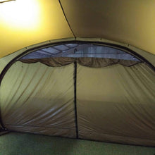 画像をギャラリービューアに読み込む, TOMOUNT(トモウント) G moon tent X シェルターテント(カーキ)、ルーフフライ、TPUドア、メッシュドア、グランドシート付き
