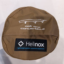 画像をギャラリービューアに読み込む, Helinox(ヘリノックス) コットワン コンバーチブル(コヨーテ) 旧モデル､コットレッグ付き　※訳あり
