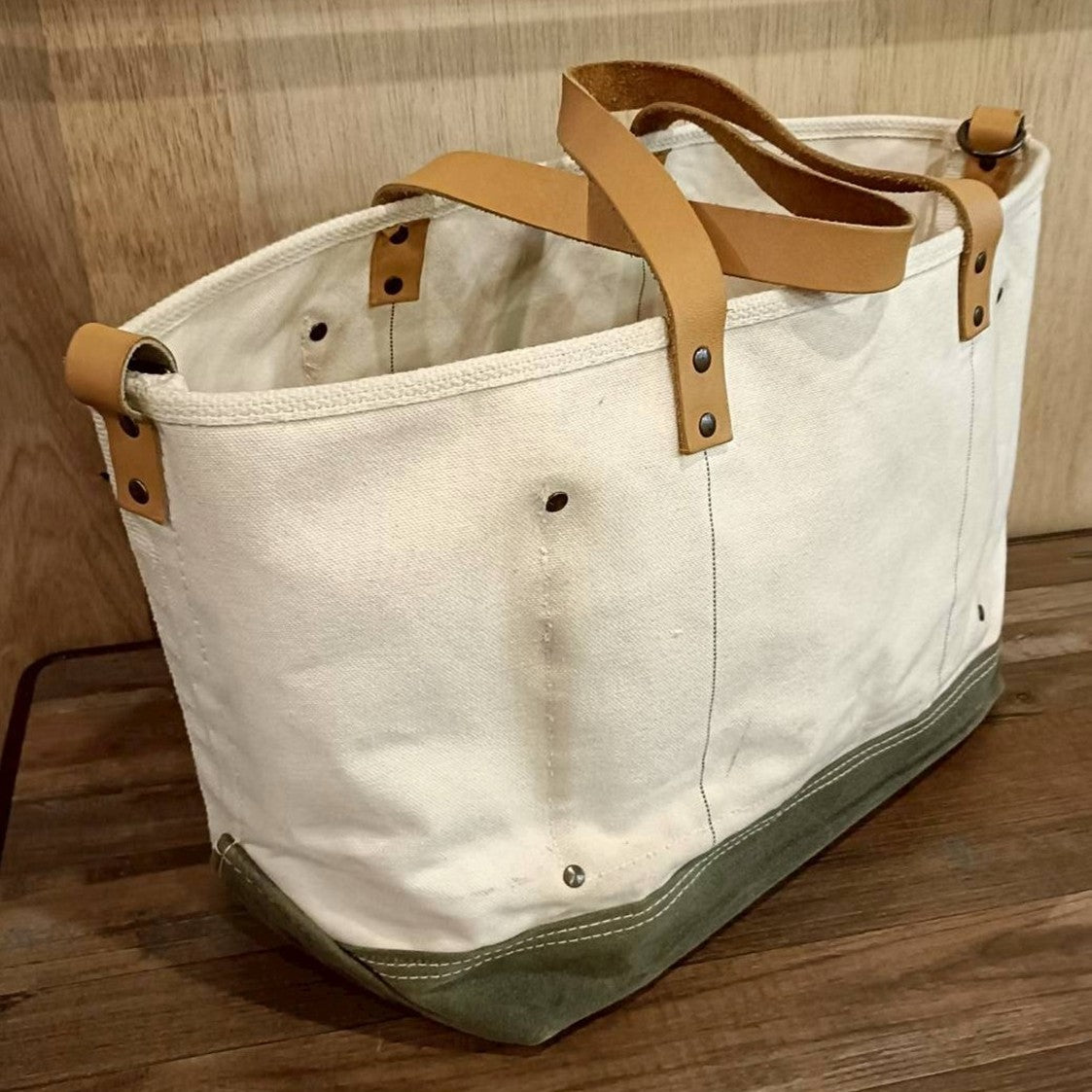 ◆L.L. Bean(エルエルビーン) Utility Waxed Boat and Tote (USA製) ※廃盤品