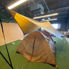 load image to gallery viewer, snow peak amenity dome S, snow peak/hexa L, MyCamp ground sheet/black (145 x 210) set
