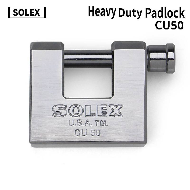 SOLEX(ソレックス) Heavy Duty Padlock ヘヴィデューティーパドロック CU50