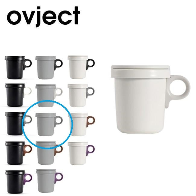 ovject(オブジェクト)  ほうろうフックマグ/360ml 826(グレー/グレー)