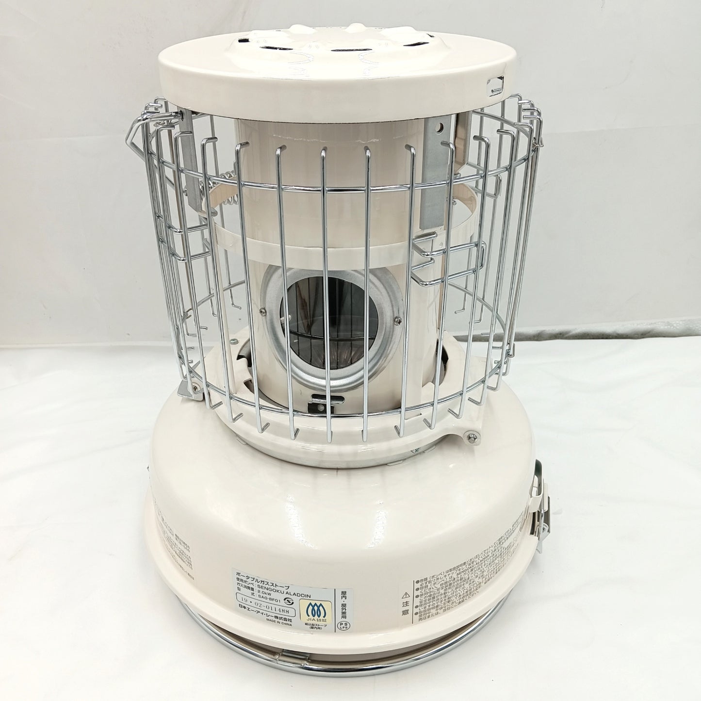 ◆Aladdin(アラジン) ポータブル ガスストーブ SAG-BF02C(W)