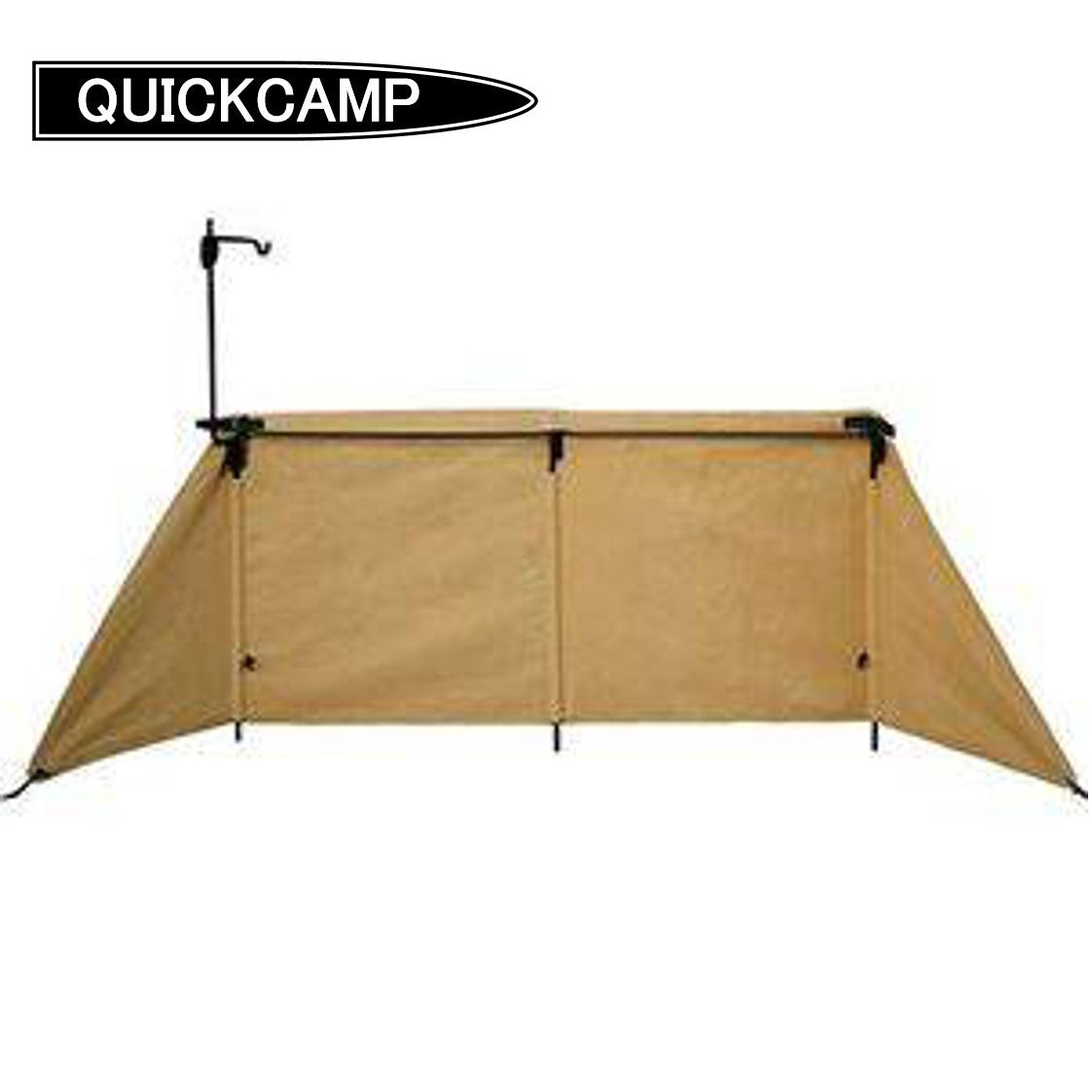 ◆QUICKCAMP(クイックキャンプ)　焚火陣幕-homura(サンド) QC-WS コットン ウィンドスクリーン