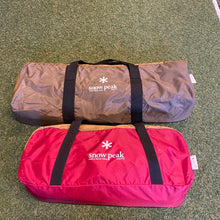 load image to gallery viewer, snow peak amenity dome S, snow peak/hexa L, MyCamp ground sheet/black (145 x 210) set
