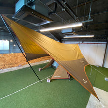load image to gallery viewer, snow peak amenity dome S, snow peak/hexa L, MyCamp ground sheet/black (145 x 210) set
