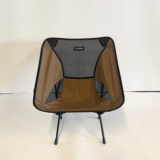 Helinox(ヘリノックス) チェアワン(コヨーテタン) 1822151-CTN(廃盤カラー)　耐荷重:145㎏　※座面穴あきあり