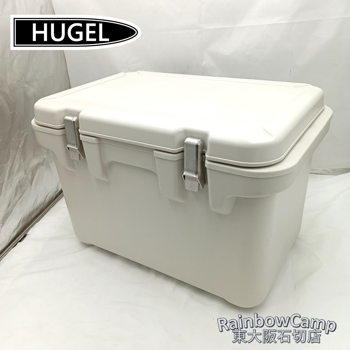 ◆HUGEL(ヒューゲル)  真空断熱クーラーボックス 40L  VITC-40  約13.3日保冷(ホワイトアッシュ)
