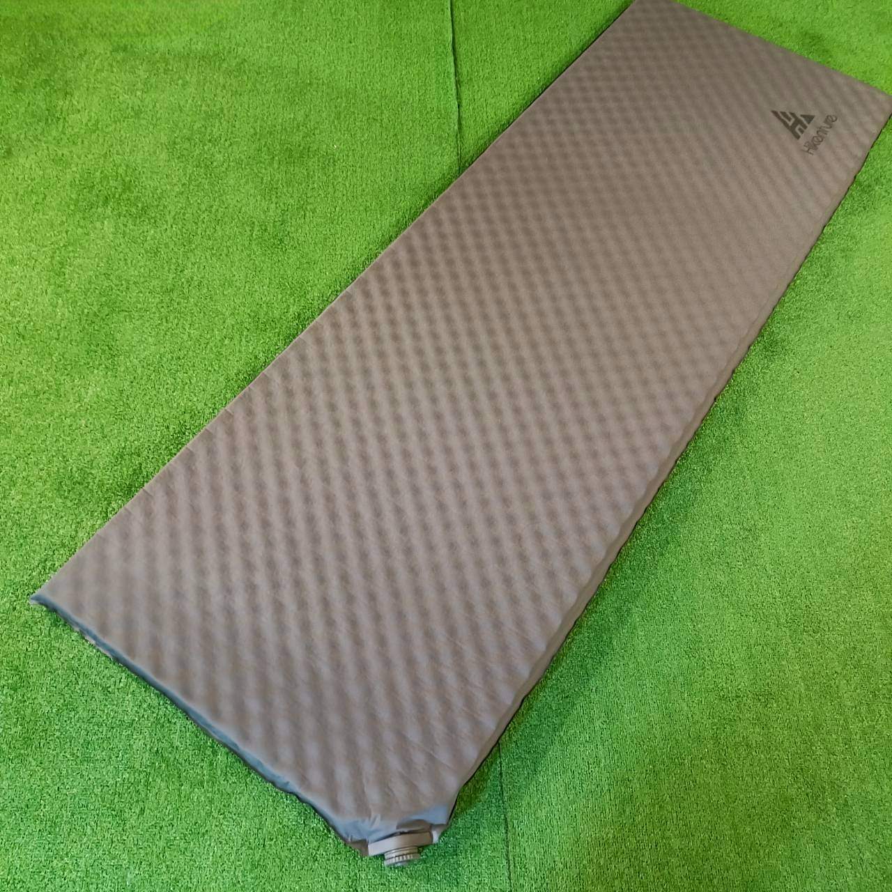 Hikenture(ハイケンチャー) インフレーターマット シングル(グレー)　約192×67×H5cm