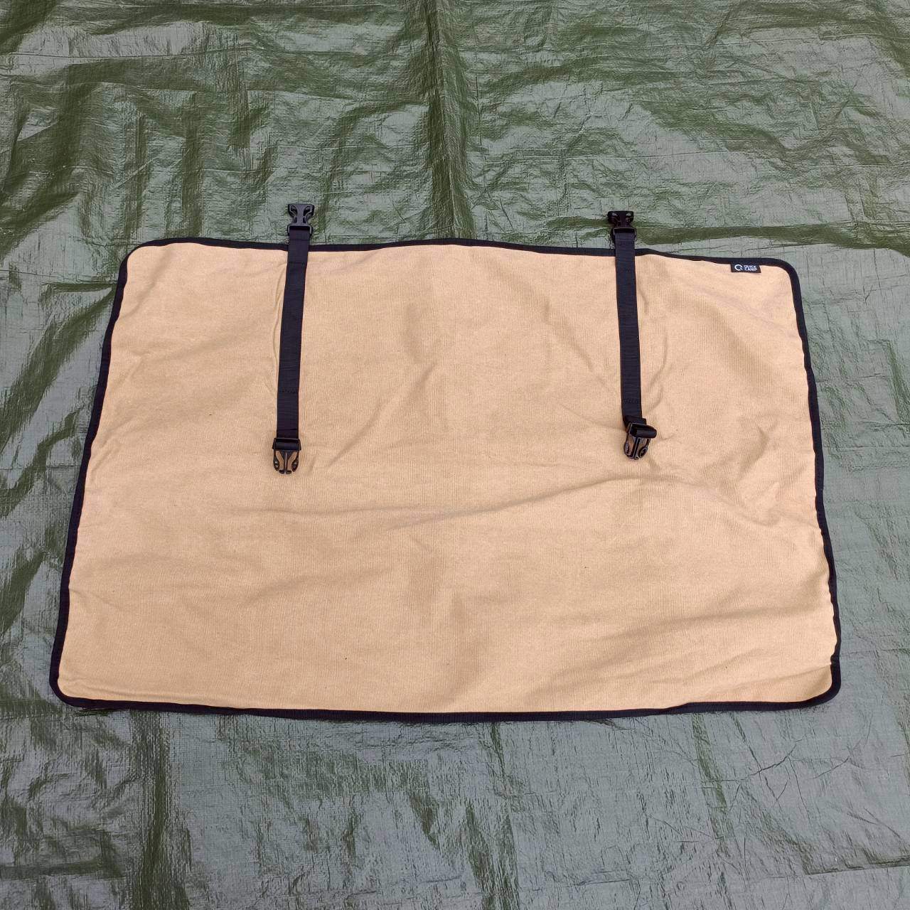 ◆QUICKCAMP(クイックキャンプ)　焚火陣幕-homura(サンド) QC-WS コットン ウィンドスクリーン