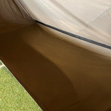 Load image to gallery viewer, OneTigris Poly Cotton TC Super Shelter Tent BLACK ORCA 2.0 Upgrade Edition Groundsheet Set
