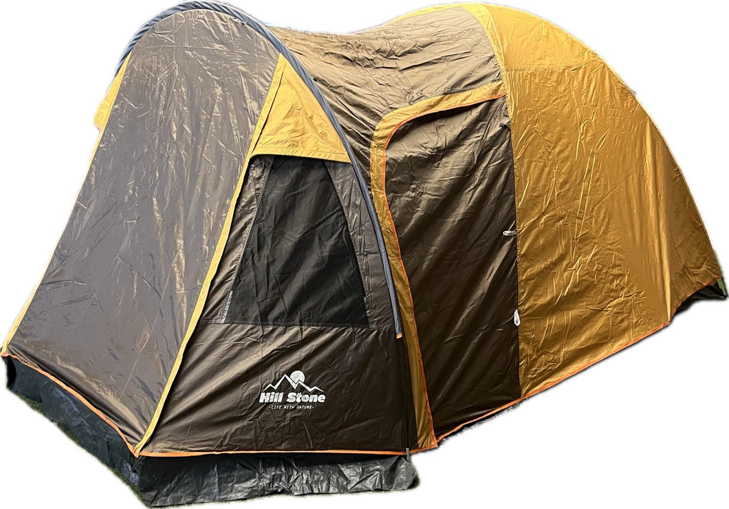 HIll Stone All-in-one tent for 4-5 persons (Brown)