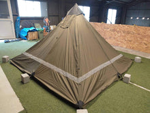 Load image to gallery viewer, YOKA Tipi one pole tent (dark khaki) *no poles

