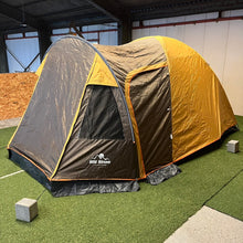 Load image to gallery viewer, HIll Stone All-in-one tent for 4-5 persons (brown)
