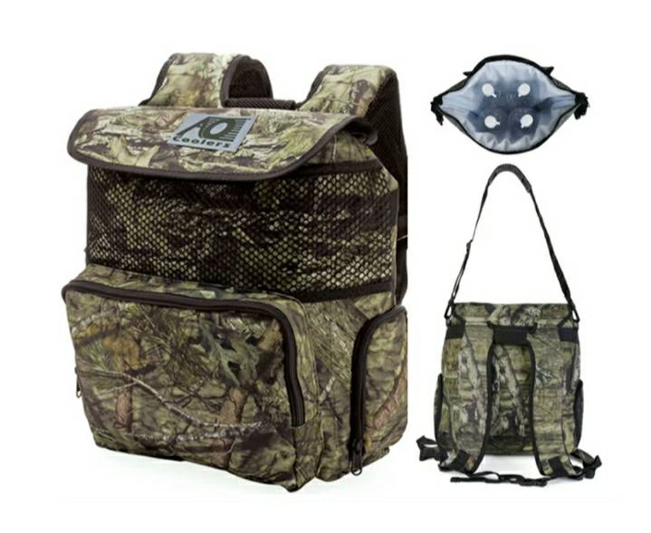 AO Coolers Backpack Soft Cooler 18 Pack/Mossy Oak